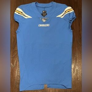 Los Angeles Chargers NFL  Blank Nike Authentic Pro Cut On Field Skill Jersey